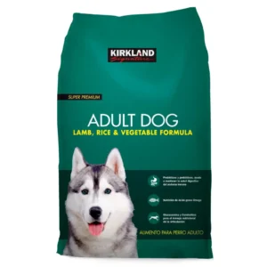 Croquetas Kirkland Perro Adulto con Cordero, Arroz y Vegetales