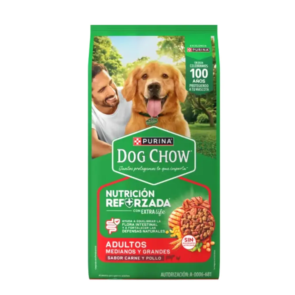 Croquetas Dog Chow Adultos Medianos y Grandes