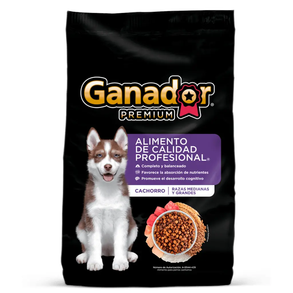 Ganador Premium Cachorro Razas Medianas y Grandes