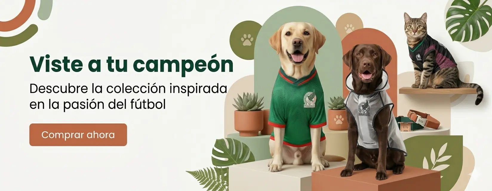 Ropa mascotas futbol