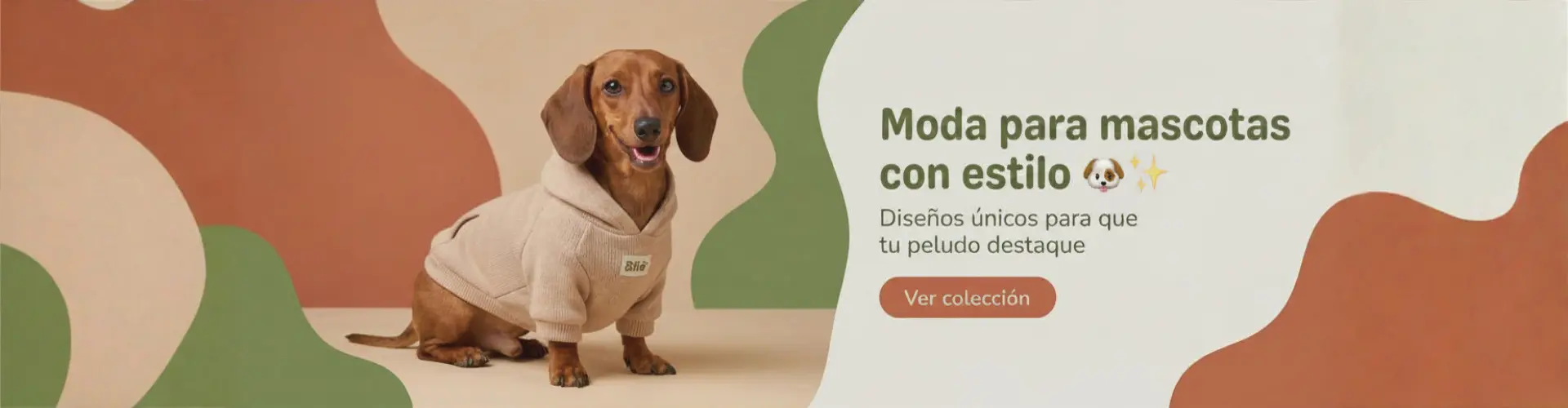 Croquetas y moda para mascotas envío a domicilio